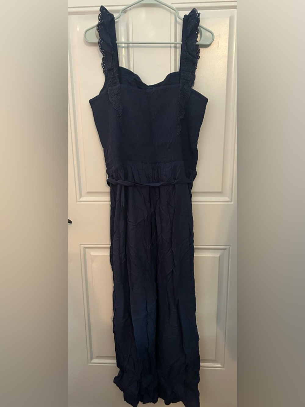 Maurice’s Smocked Tie Jumpsuit - Picture 6 of 7